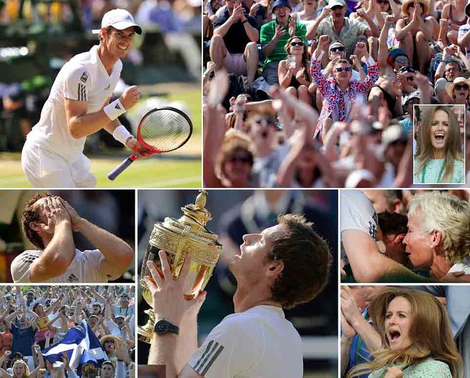 Andy Murray Juara Wimbledon, Akhiri 77 Tahun Penantian Inggris